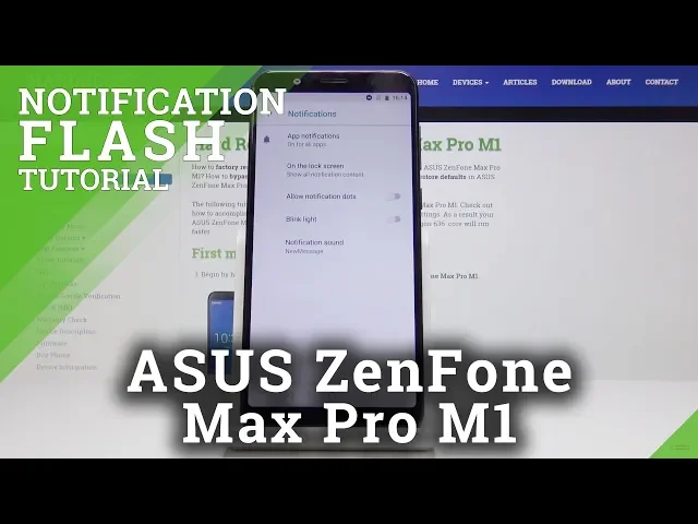 Video thumbnail for Personalize Notification in ASUS ZenFone Max Pro M1 - LED Notification