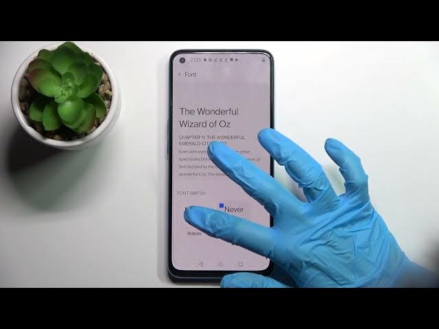 Video thumbnail for How to Change Font Style on ONEPLUS NORD CE 5G - Change Text Style