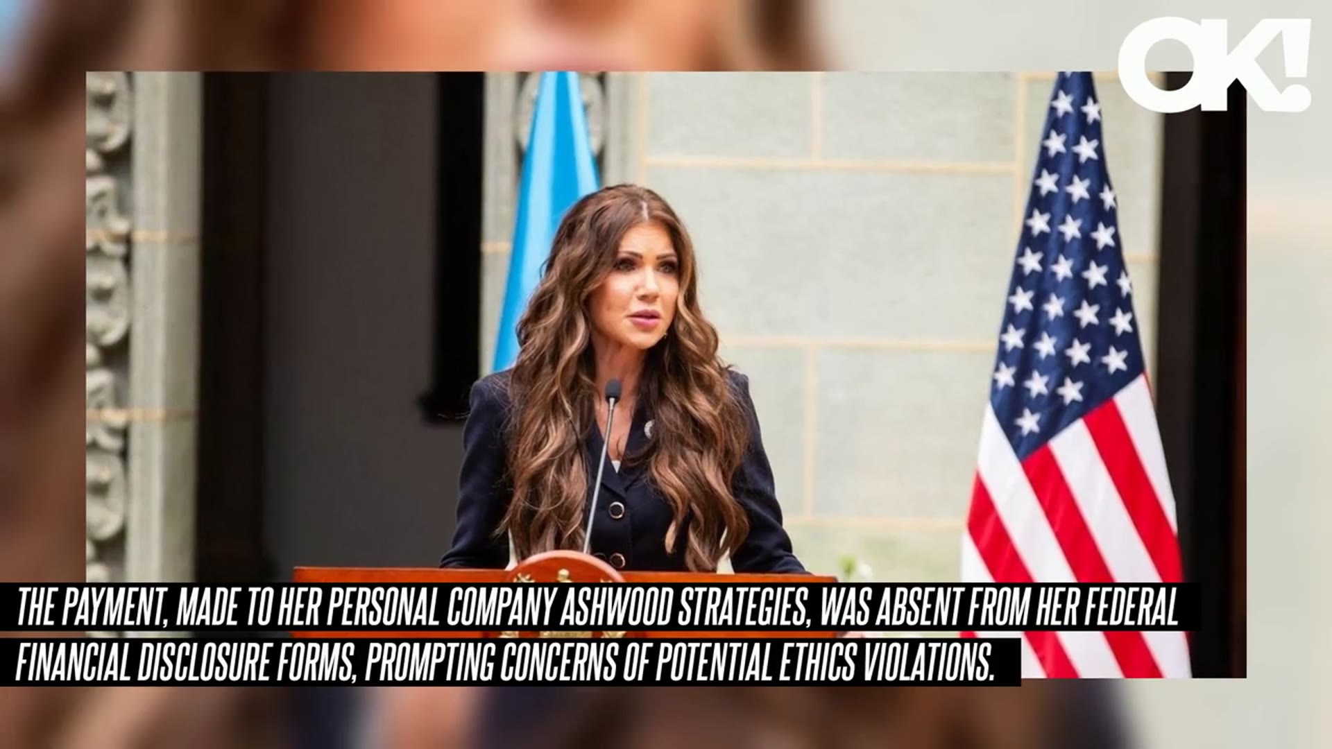 'Video thumbnail for Kristi Noem Caught in Controversy Over Secret $80K Payments From Political Donations'