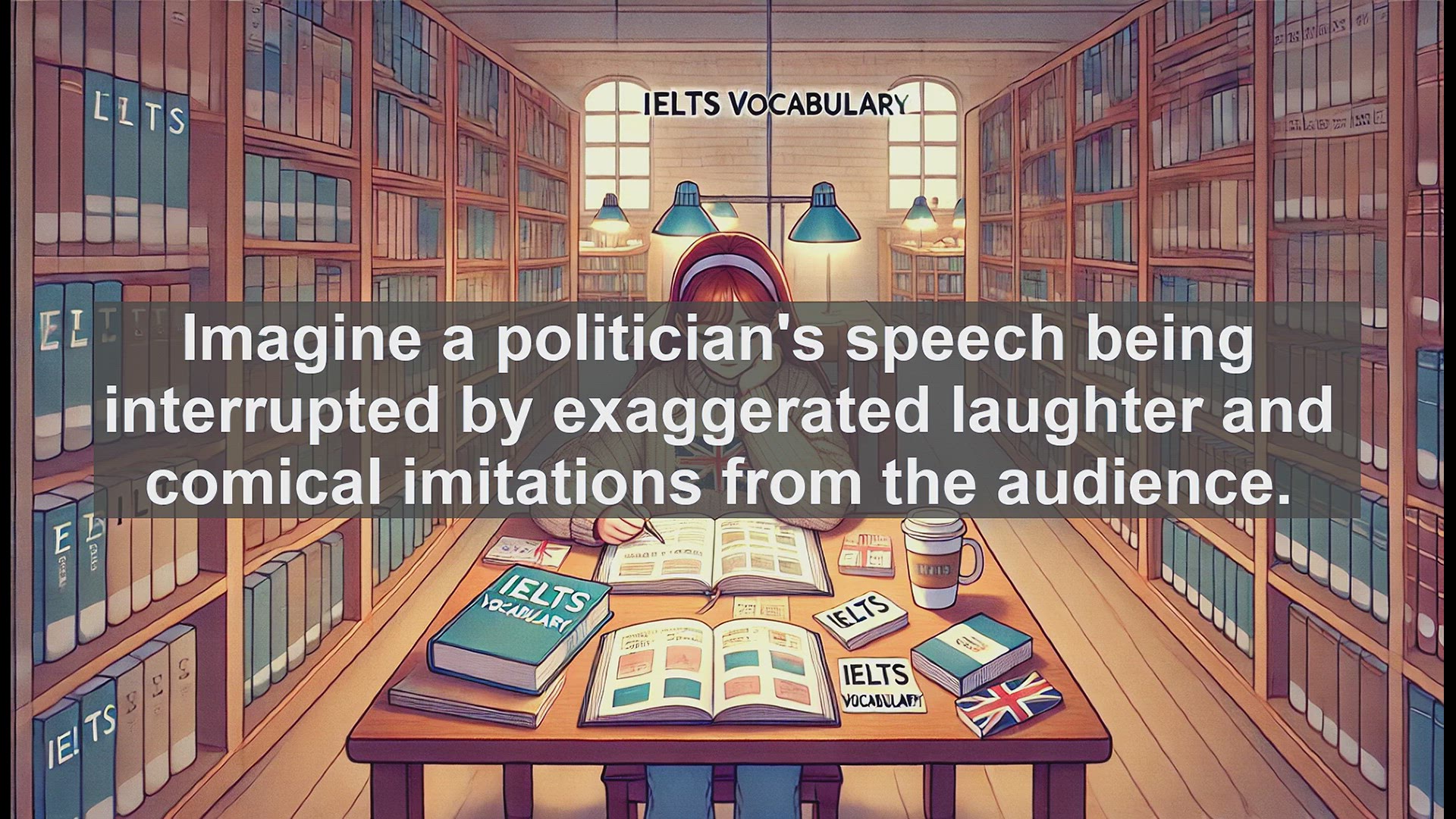 'Video thumbnail for 5000 Must Know IELTS 8.0 Vocabulary - Mockery: The Art of Ridicule and Its Linguistic Nuances'