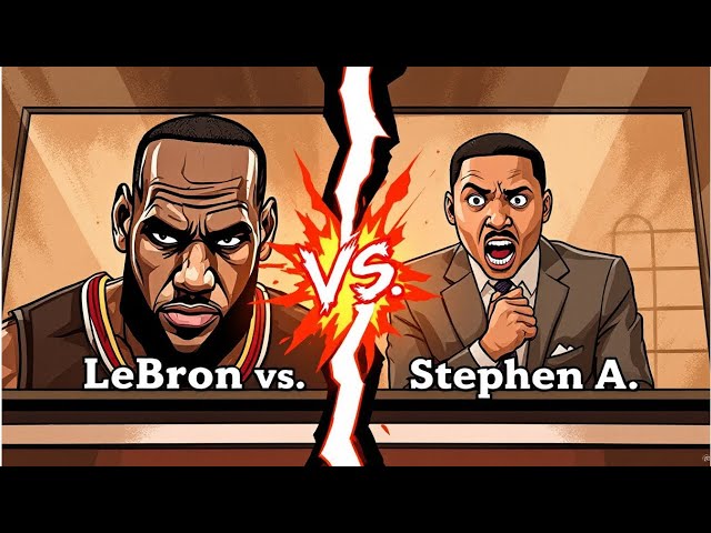 Video thumbnail for LeBron vs. Stephen A.: The Feud Heats Up π₯