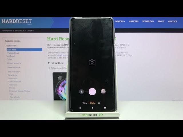 Video thumbnail for How to Manage Camera Shutter Sound in MOTOROLA Edge 20 – Camera Sound Effect