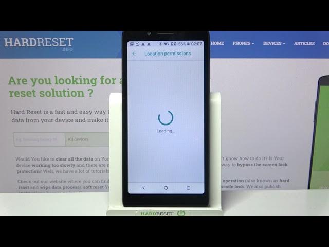 Video thumbnail for How to Change App Permissions in Listo SP50 – Find Permissions Section