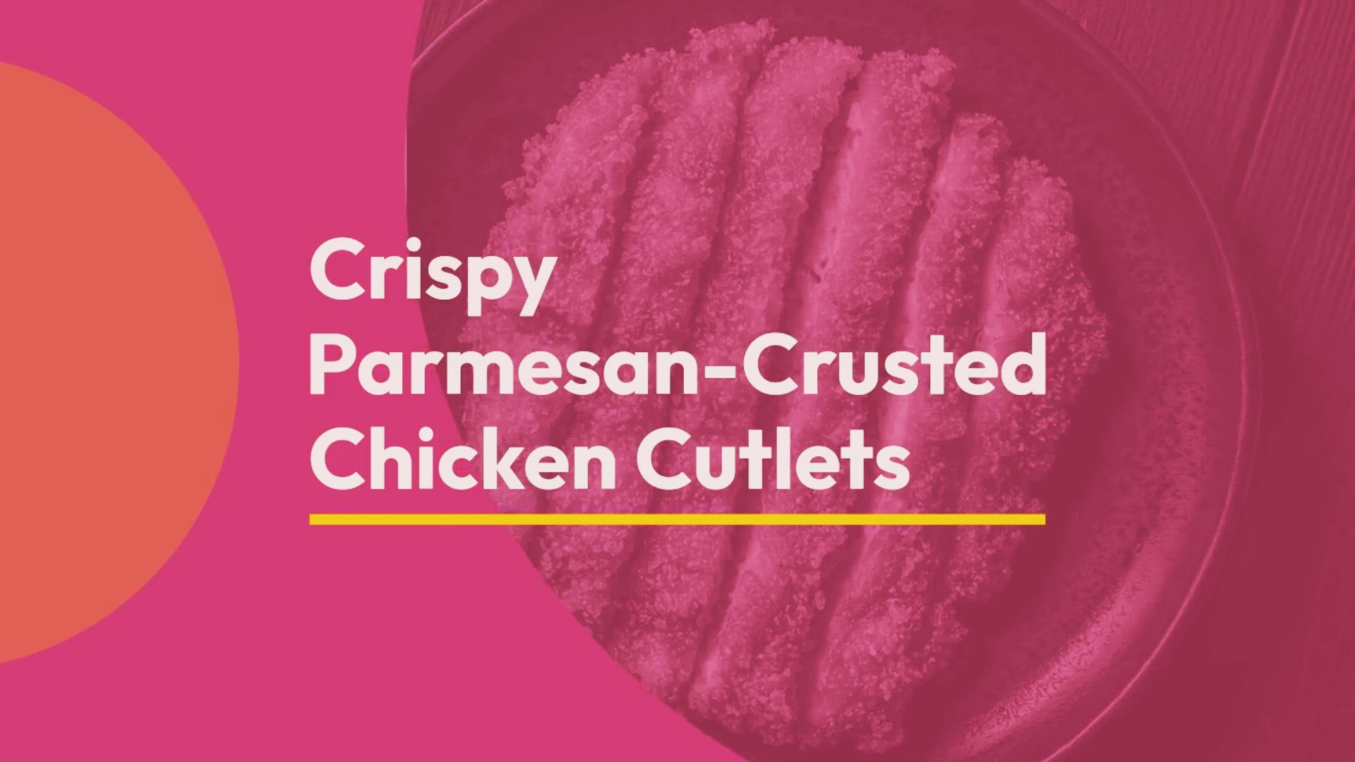 'Video thumbnail for Crispy Parmesan-Crusted Chicken Cutlets Recipe'