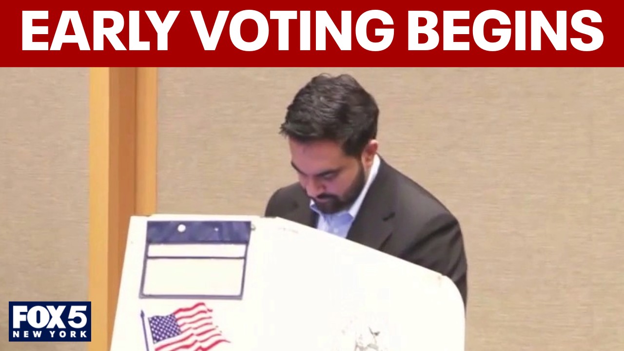 Video thumbnail for Early voting begins today in New York and New Jersey: What to know