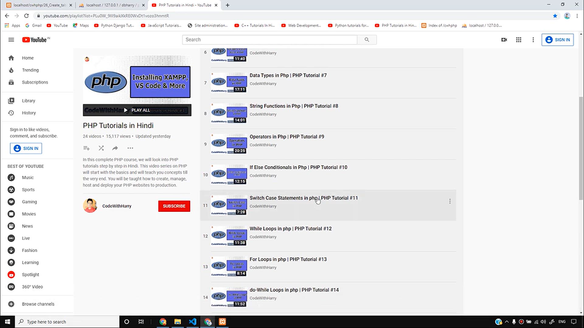 'Video thumbnail for Insert Data Into MySQL Using MySQLi using php _ PHP Tutorial #27'