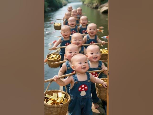 Video thumbnail for Heroic Baby Squad in Style – You’ll Love Their Look! 👶💃🕶️ #cute #funny