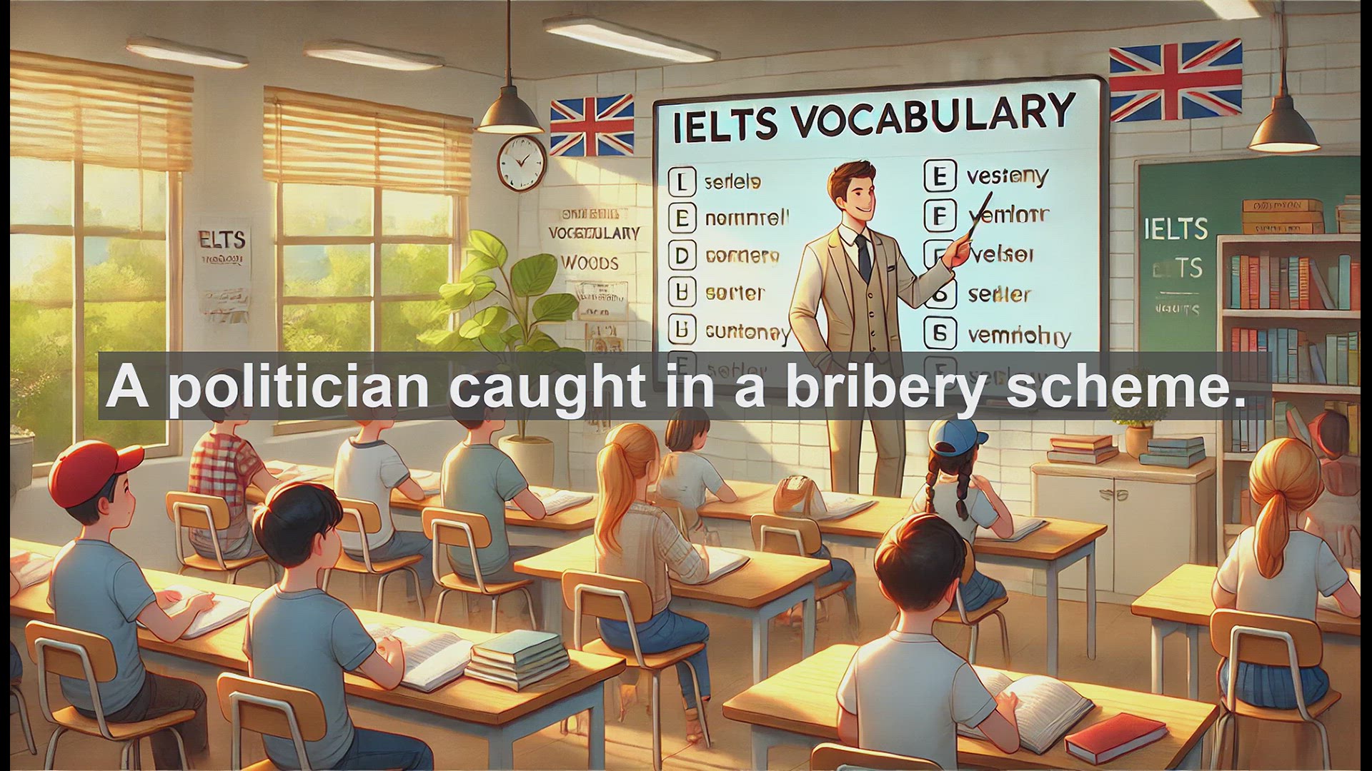 'Video thumbnail for 2500 Must Know IELTS 6.5 Vocabulary - IELTS Vocabulary: Understanding and Using the Word 'Scandal''