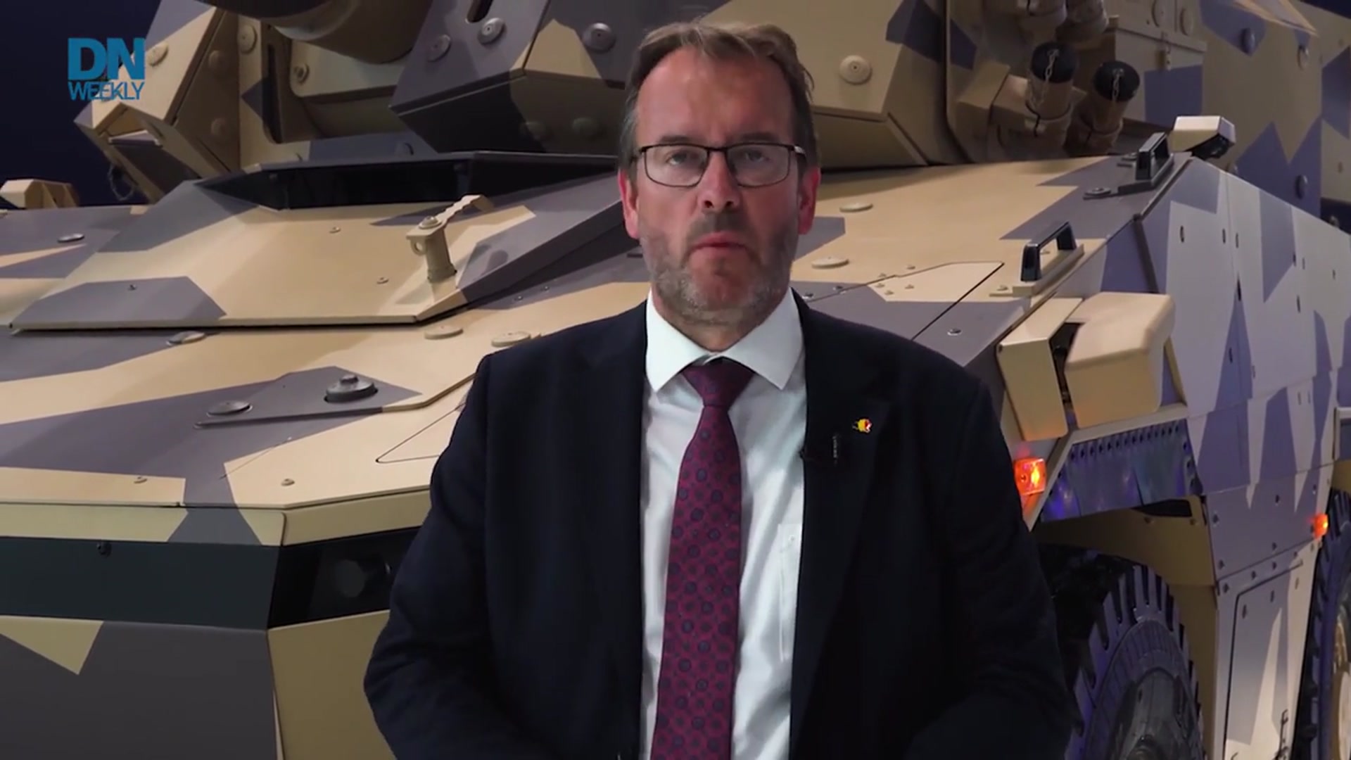 Video thumbnail for Meet the fast-moving fire support vehicle named after a mythical Norse wolf | Eurosatory 2026