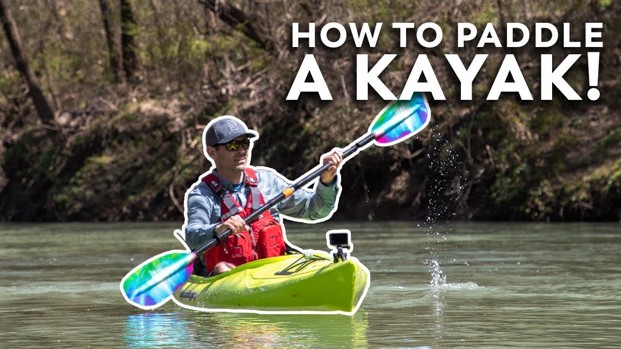 Video thumbnail for How to Paddle a Kayak Properly