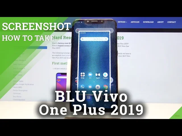 Video thumbnail for How to Take Screenshot in BLU Vivo One Plus 2019 – Capture Display