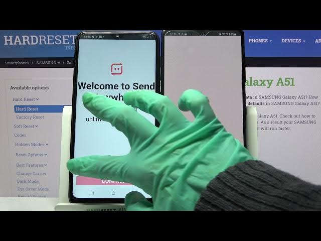 Video thumbnail for How to Transfer Files from Device with Android to SAMSUNG Galaxy A51 – Send Anywhere App