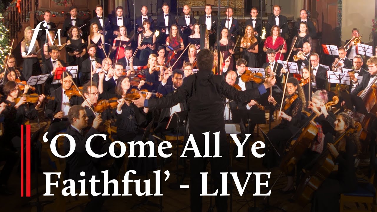 Video thumbnail for 'O Come All Ye Faithful' - VOCES8 Foundation Choir & Orchestra | Classic FM