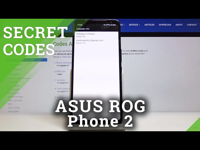 Video thumbnail for Secret Codes for ASUS ROG Phone 2 – Discover Hidden Features