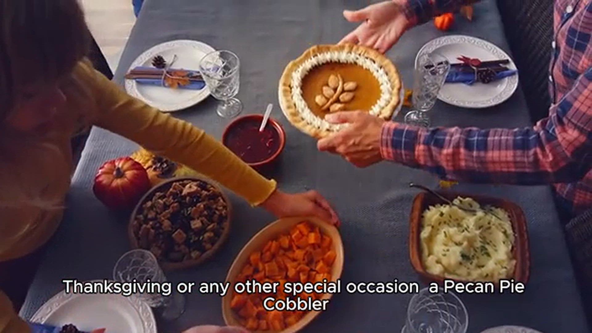 'Video thumbnail for Pecan Pie Cobbler Recipe'