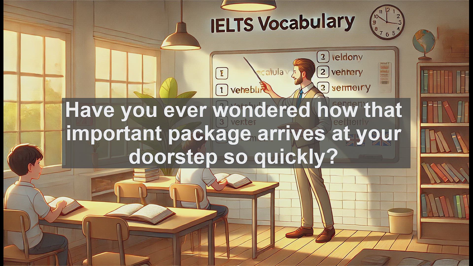 'Video thumbnail for 2500 Must Know IELTS 6.5 Vocabulary - What is a Courier? Essential IELTS Vocabulary Explained'