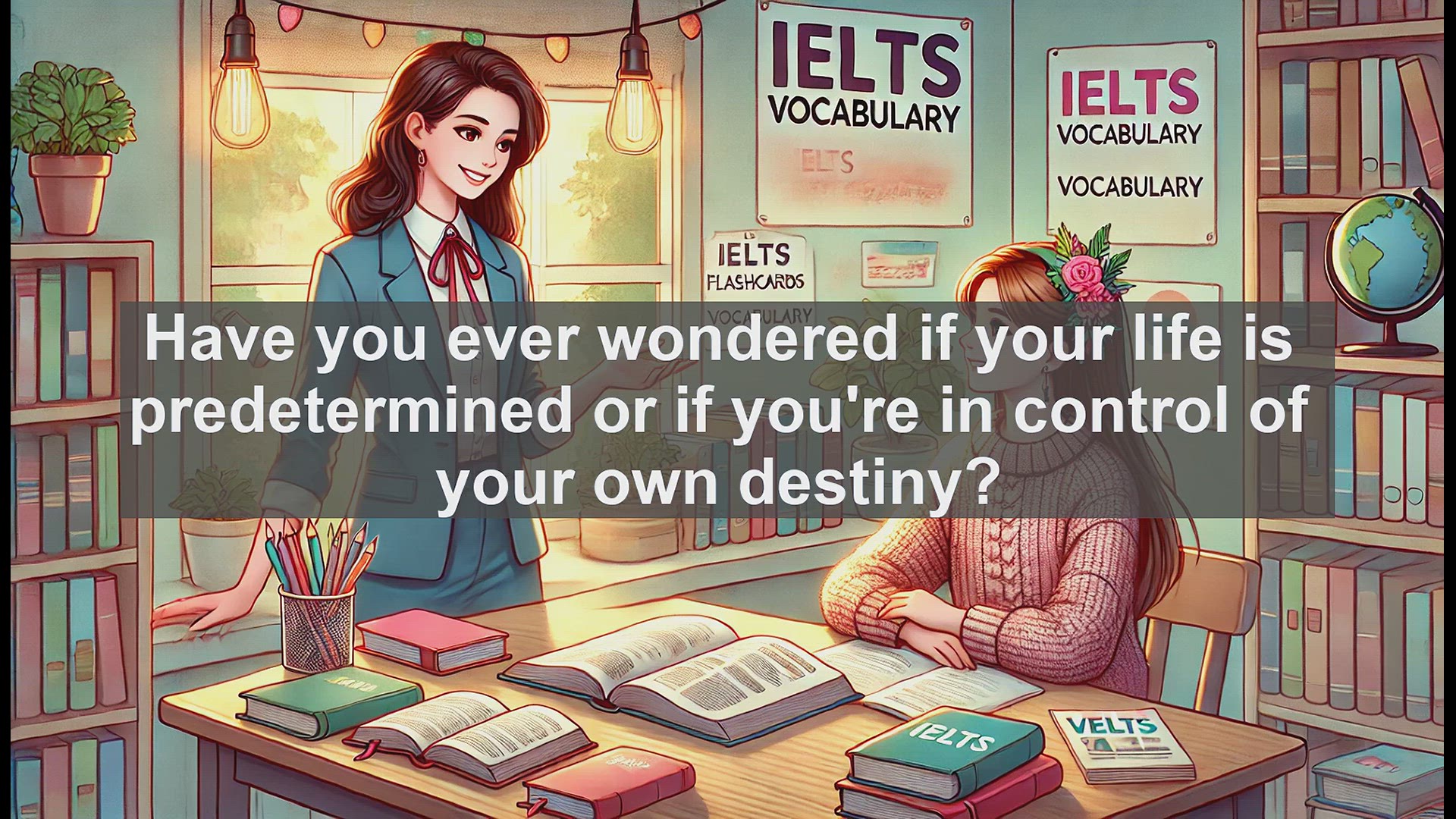 'Video thumbnail for 5000 Must Know IELTS 8.0 Vocabulary - Fate: Meaning, Origins, and Usage in English'