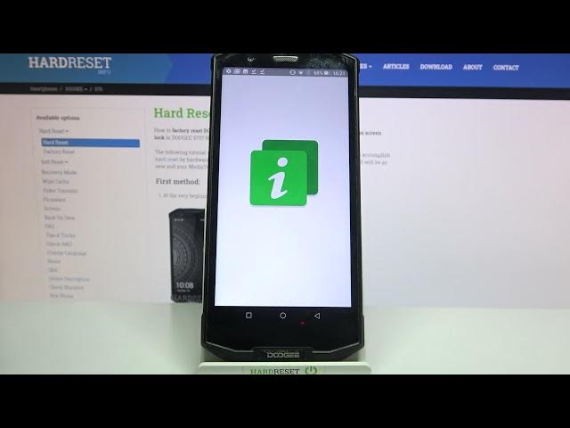 Video thumbnail for How to check Phone Specifications in DOOGEE S70 - DevCheck Hardware and System Info app