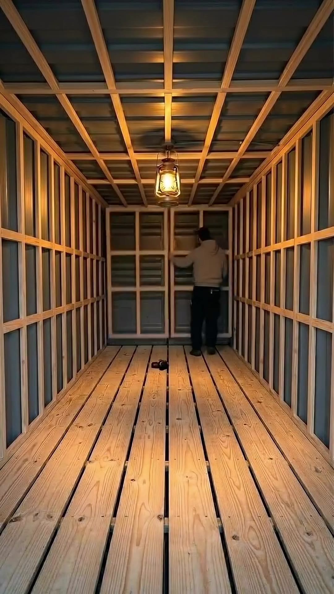 Video thumbnail for Built a Hidden Sauna from a Container in My Backyard! ποΈ