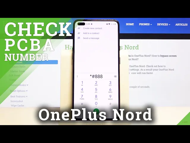 Video thumbnail for How to Locate PCBA Number in OnePlus Nord