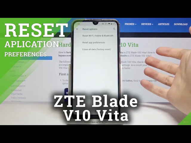 Video thumbnail for How to Reset App Preferences in ZTE Blade V10 Vita – Restore Default App Preferences