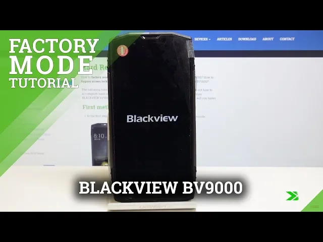 Video thumbnail for BLACKVIEW BV9000 FACTORY MODE - Wipe Data / Factory Reset