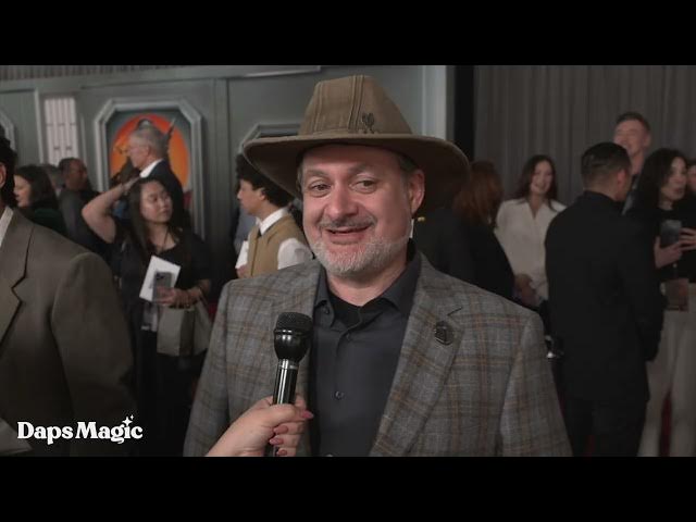 Video thumbnail for Dave Filoni | The Mandalorian and Grogu World Premiere