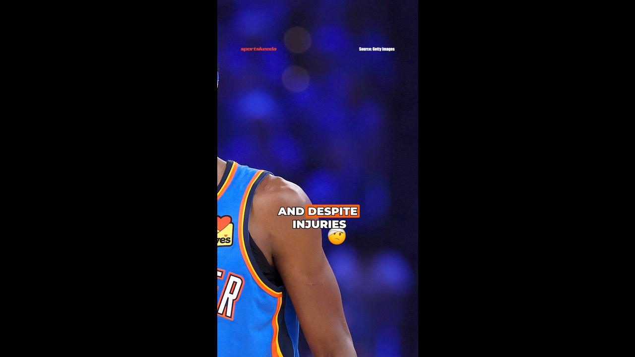 Video thumbnail for Shai Gilgeous-Alexander Calls Game 7 Loss a “Failure” After Thunder’s WCF Exit