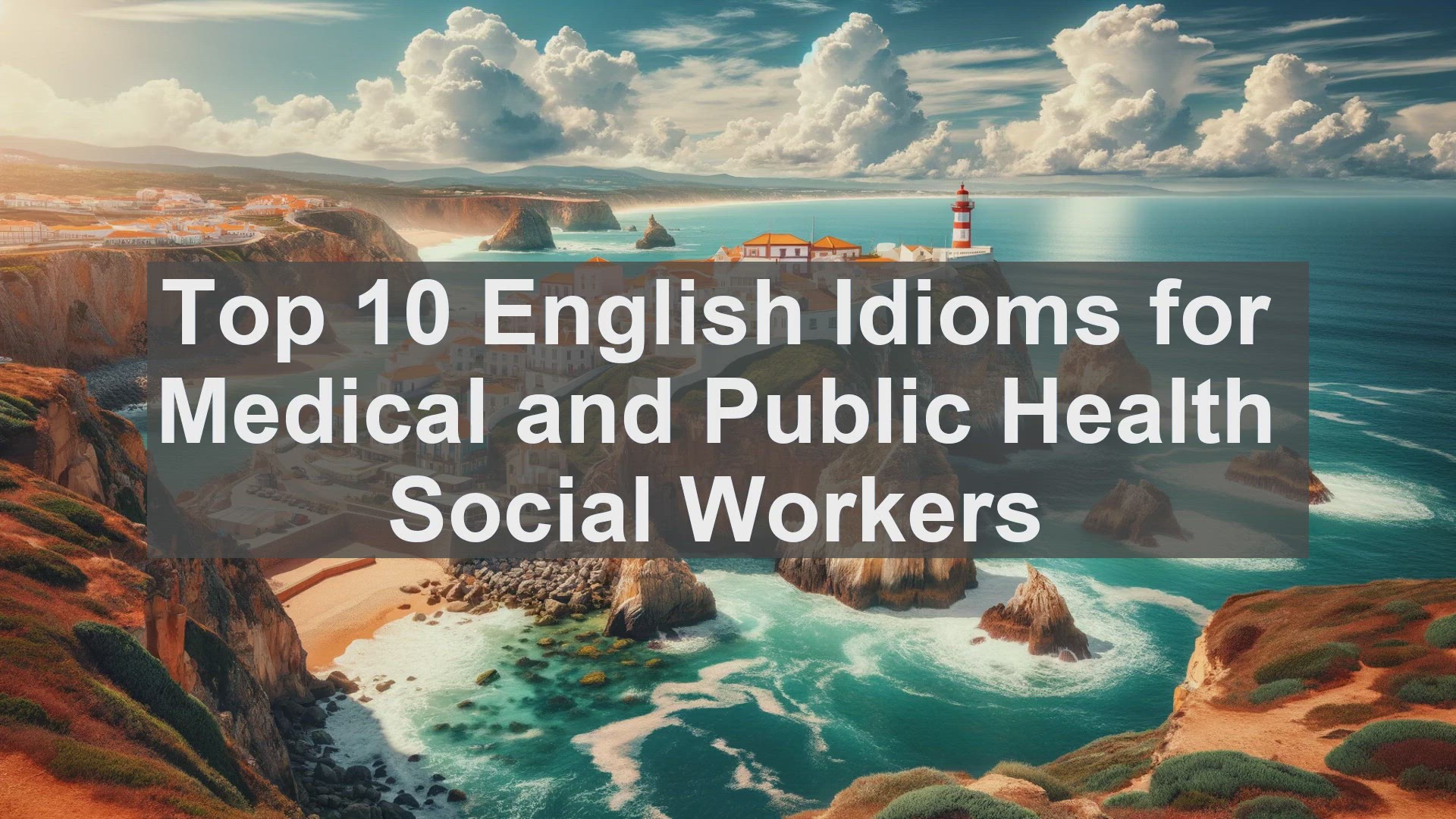 'Video thumbnail for Top 10 English Idioms for Medical and Public Health Social Workers'