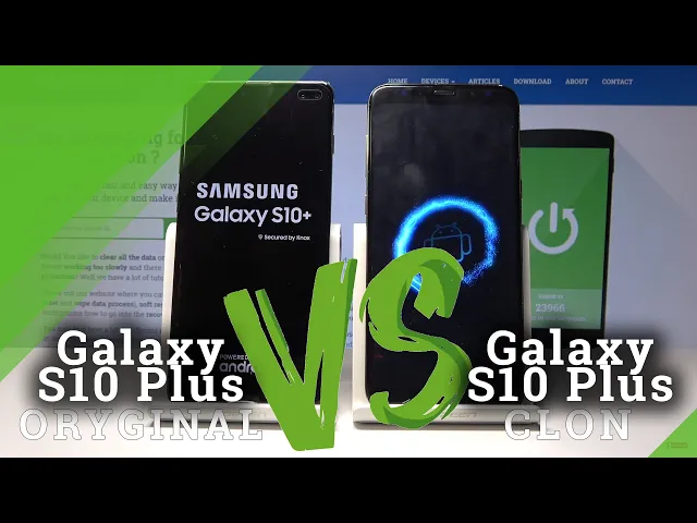 Video thumbnail for SAMSUNG Galaxy S10 Plus vs Clone Galaxy S10 Plus - Identify Fake Galaxy S10 Plus / Is S10 Original?