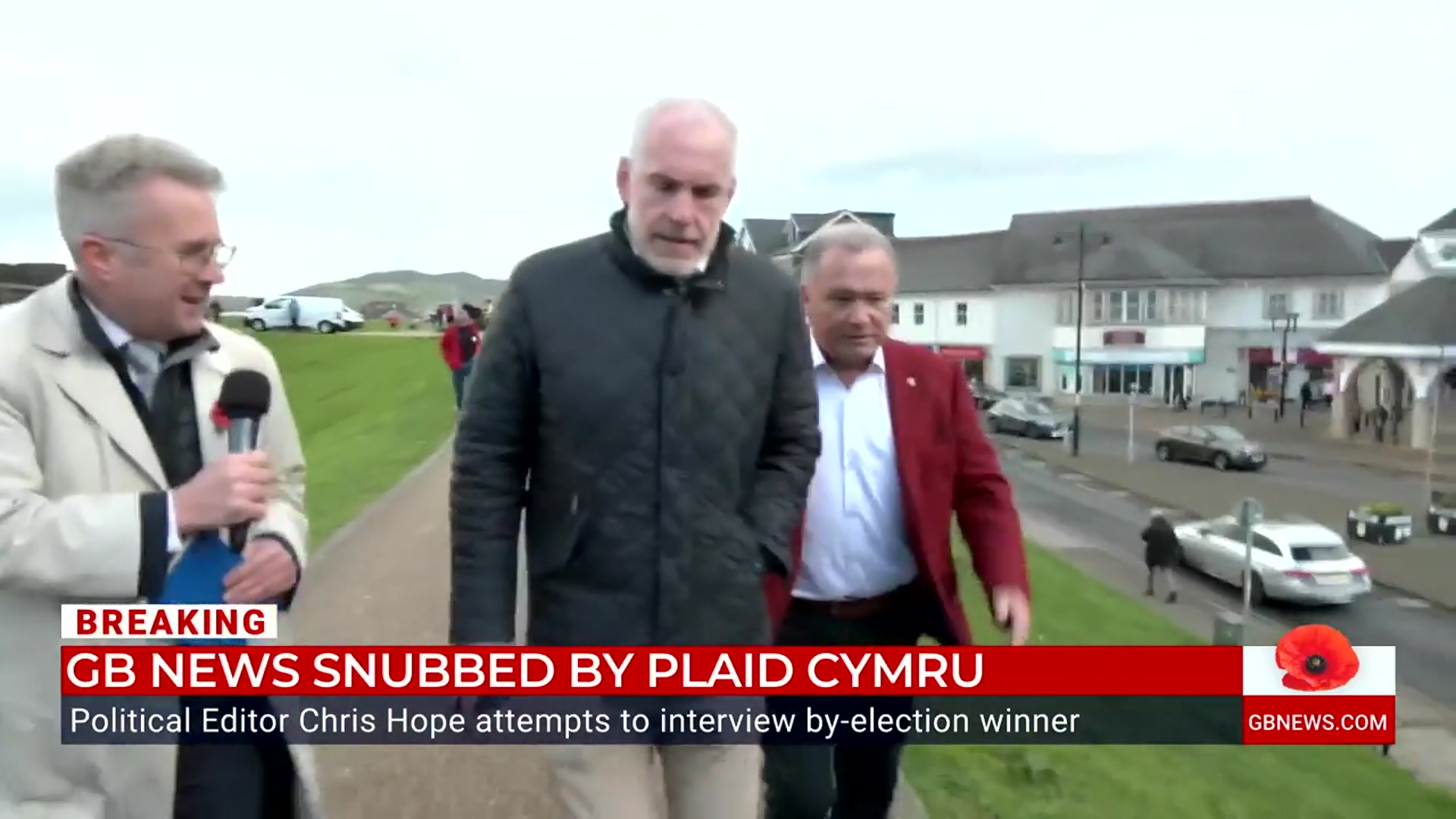 'Video thumbnail for Watch as Plaid Cymru leader snubs GB News’ Christopher Hope in painfully awkward exchange'