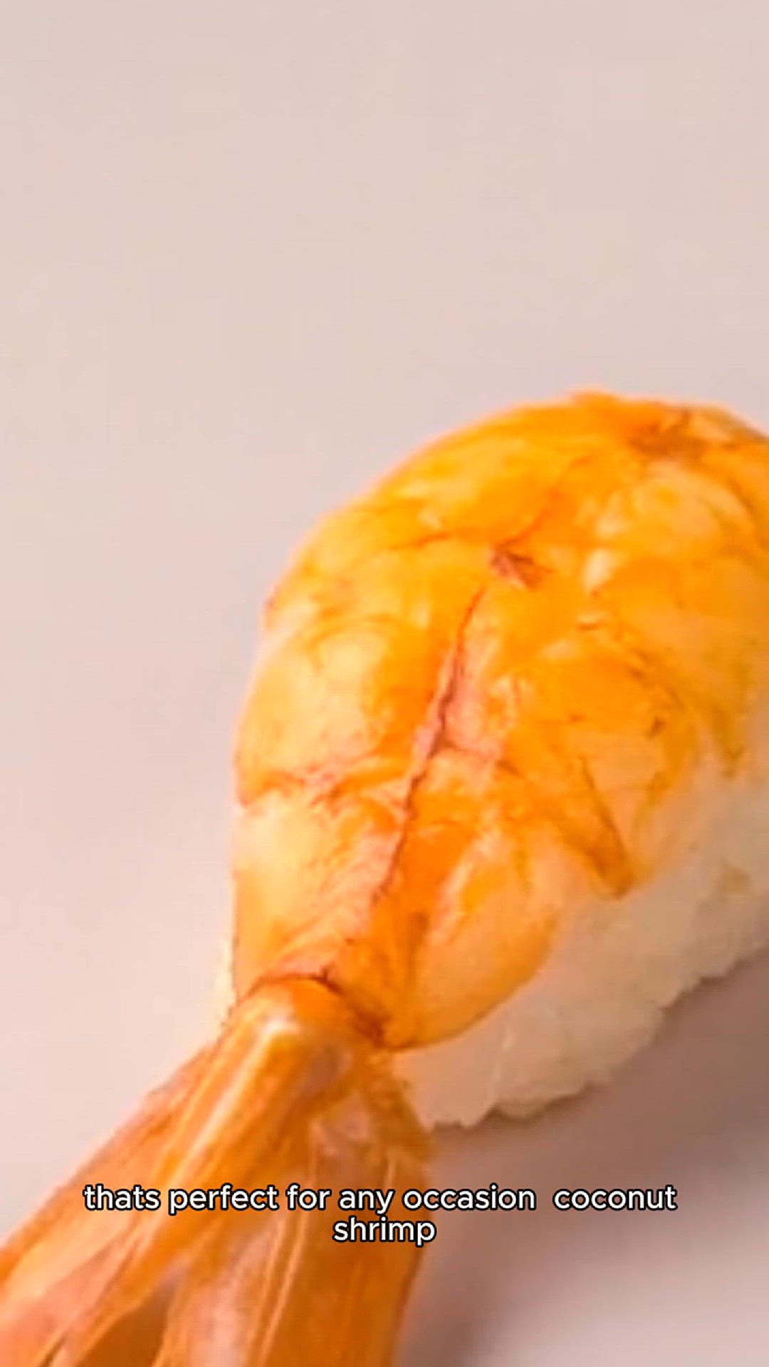 Video thumbnail for coconut shrimp recipe