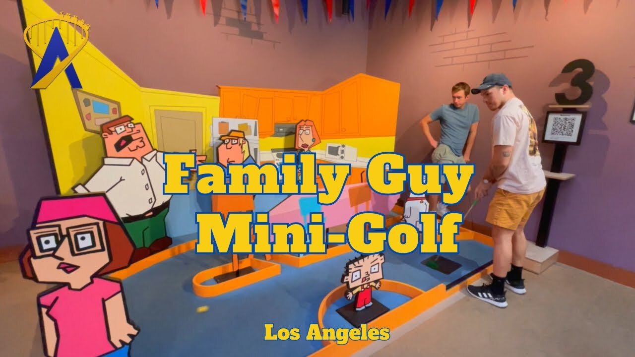 'Video thumbnail for Family Guy Giggity Golf Mini-Golf'