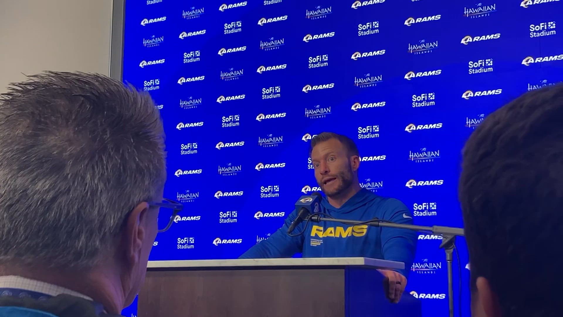 Video thumbnail for Los Angeles Rams HC Sean McVay on Rams Injuries and Depth