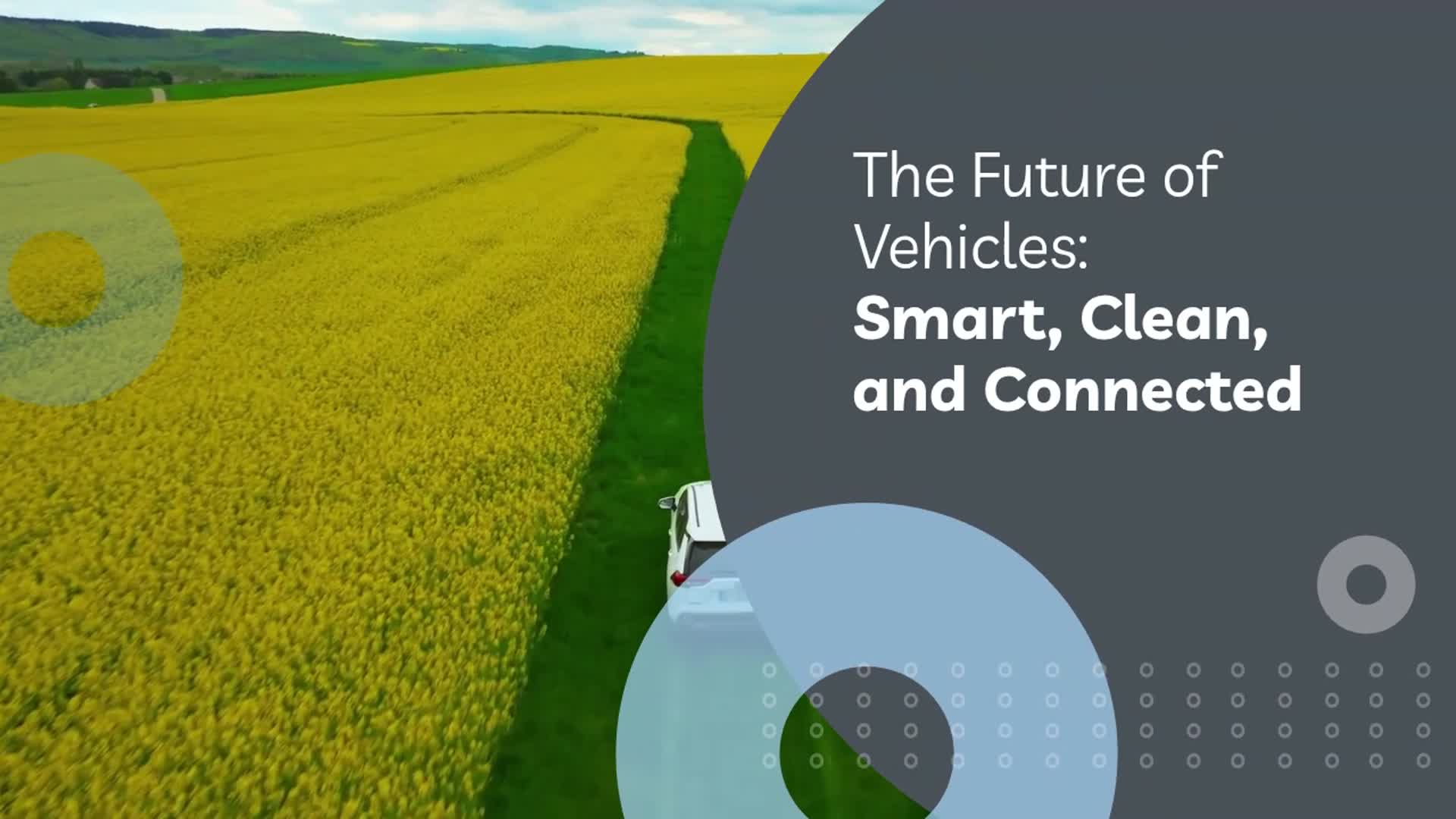 Video thumbnail for The Future of Vehicles Smart, Clean, and Connected