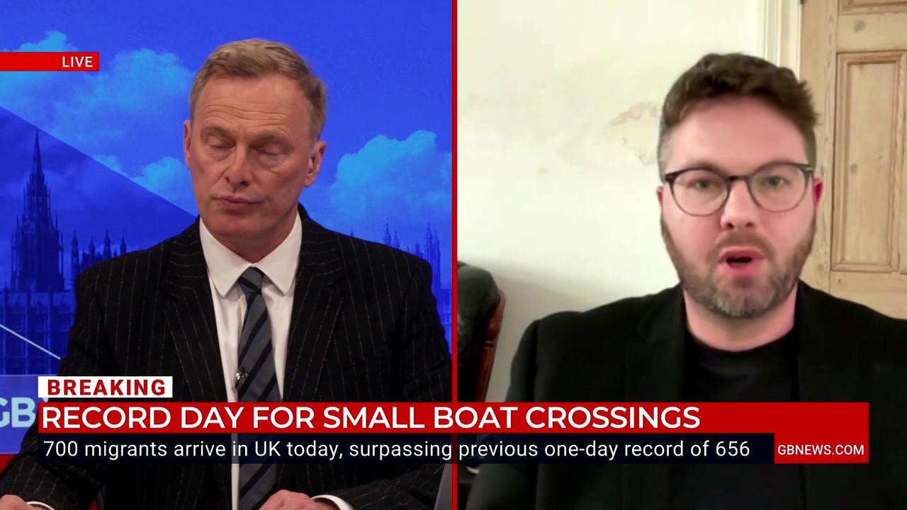 Video thumbnail for WATCH: Martin Daubney BLASTS 'another day in clown world' as migrant crisis hits new record