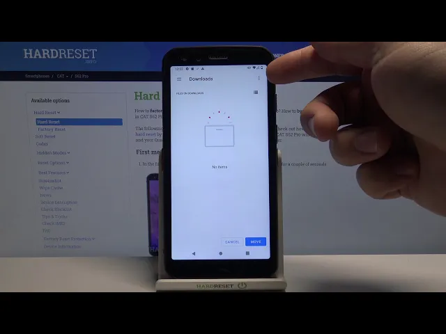 Video thumbnail for How to Move Data on CAT S62 Pro – Transfer Files