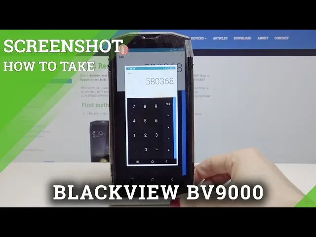 Video thumbnail for Capture Screen in BLACKVIEW BV9000 - Take a Screenshot