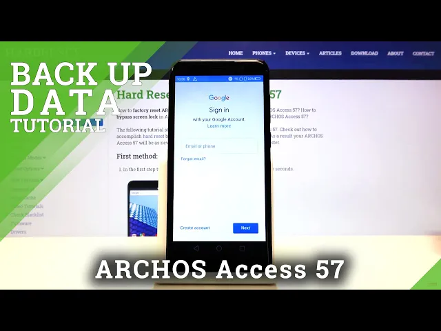 Video thumbnail for How to Enable Google Backup in ARCHOS Access 57 – Backup Account
