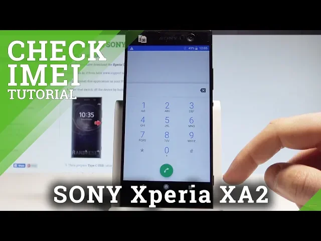 Video thumbnail for How to Check IMEI on SONY Xperia XA2 - IMEI & Serial Number Settings |HardReset.Info