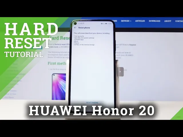 Video thumbnail for Hard Reset Honor 20 - Factory Reset Tutorial