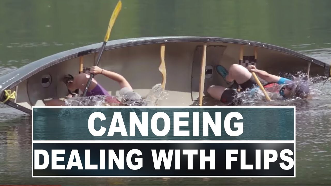 Video thumbnail for How to Deal with a Flipped Canoe | Canoe Rescue Techniques