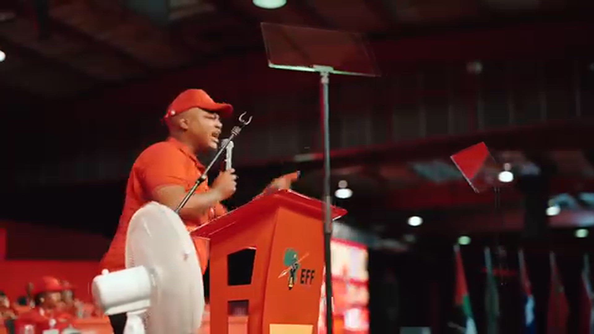 Video thumbnail for EFFSC President, Sihle Lonzi giving a message of support at the EFF 3rd NPA earlier today