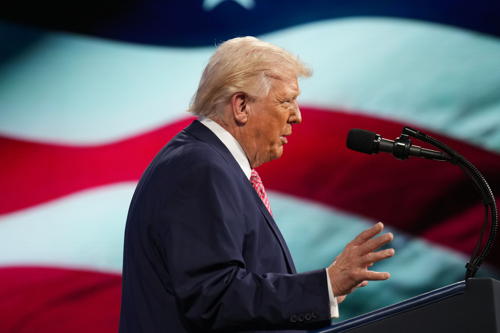 Video thumbnail for Trump says US-Israeli war on Iran creating a new Middle East