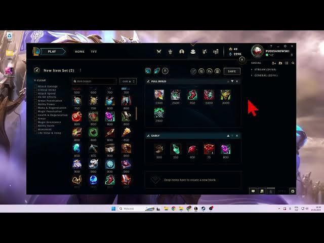 Video thumbnail for How to Create New Items Set in League of Legends? #lolguide