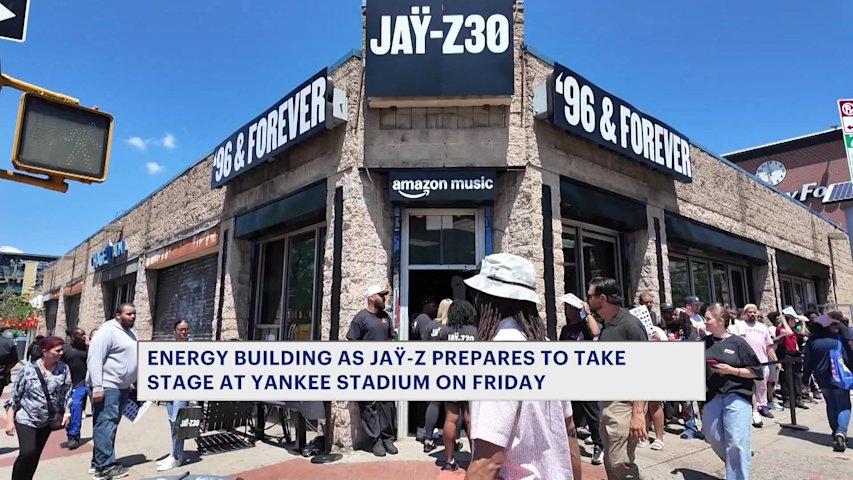 Video thumbnail for Jay-Z concert weekend expected to give Bronx businesses a major boost