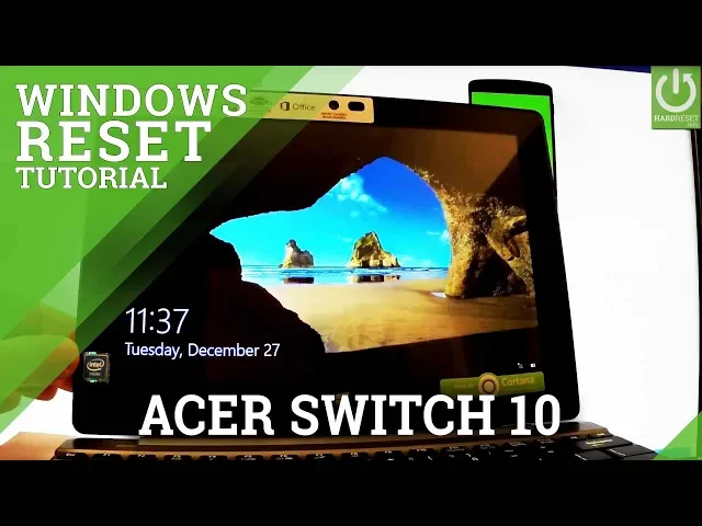 Video thumbnail for How to Restore Apps & Settings in ACER Switch 10 - Reset Windows