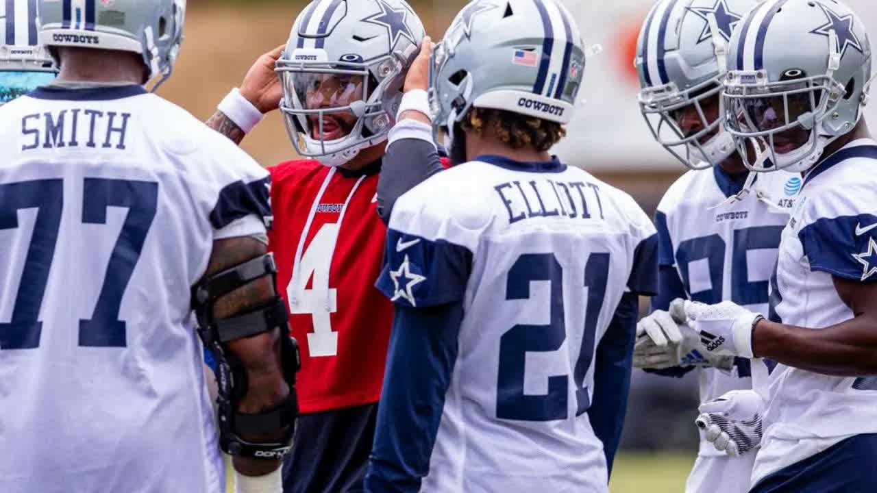 Video thumbnail for law nation sports: cowboys training camp: padded practice, team meetings & nfl football