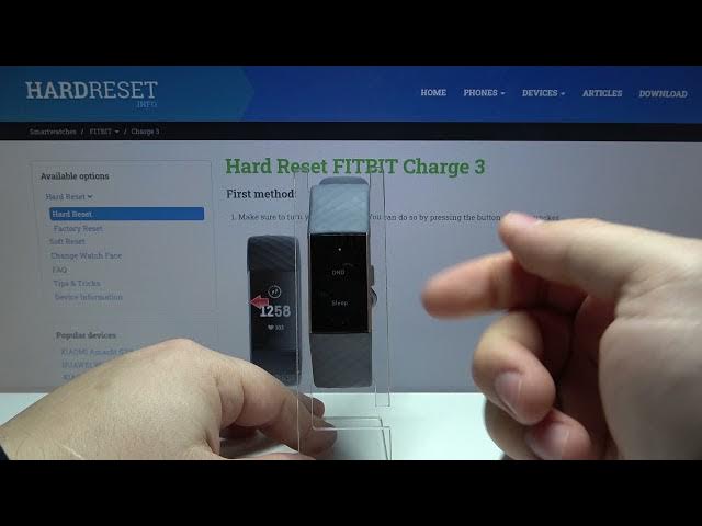 Video thumbnail for How to Activate DND Mode in FITBIT Charge 3 – Block Sounds & Vibrations