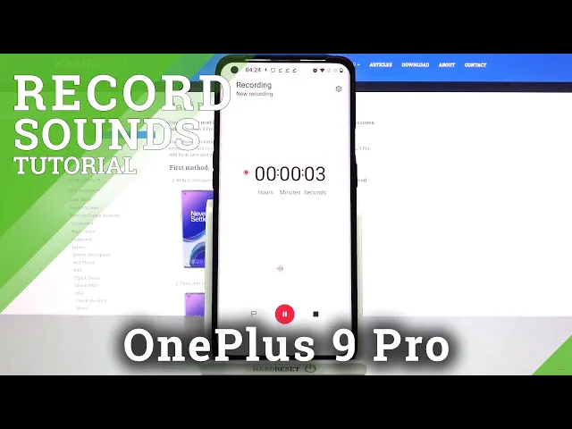 Video thumbnail for How to Record Sounds on OnePlus 9 Pro – Use Sound Recorder
